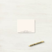 Kontaktinformationen zu Beige Creme Post-it Klebezettel (Auf Schreibtisch)