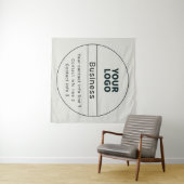 Kontaktinformationen zu Retro-Modern Business oder Wandteppich (Beispiel (Horizontal))