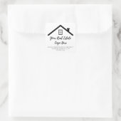 Kontaktinformationen zu Werbematerial für Real-Anw Quadratischer Aufkleber (Tasche)