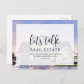 Kontaktinformationen zum beruflichen Realty House Postkarte (Vorne/Hinten)