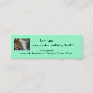 Kontaktkarte Mini Visitenkarte