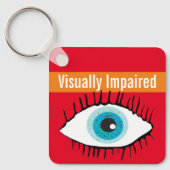 Kontaktknöpfe für Sehbehinderte Schlüsselanhänger (Vorderseite)