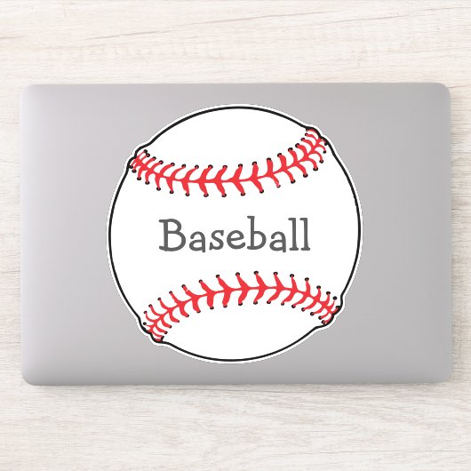 Kontaktsticker für Baseball-Design Aufkleber (Computer)