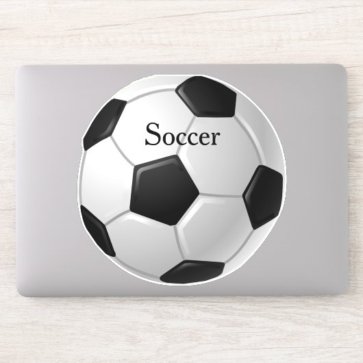 Kontaktsticker für Fußball-Ball Aufkleber (Computer)
