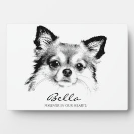 Kontemparation für immer in unserem Herz Fotoplatte