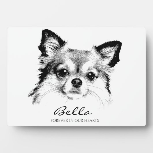 Kontemparation für immer in unserem Herz Fotoplatte (Vorderseite)