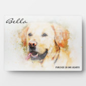 Kontemparation für immer in unserem Herz Fotoplatte (Vorderseite)