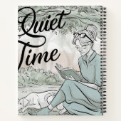 Kontemplation im Text Notizblock (Rückseite)