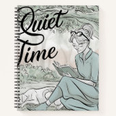 Kontemplation im Text Notizblock (Vorderseite)