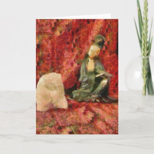 Kontemplation Karte (Vorderseite)