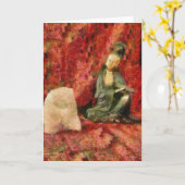 Kontemplation Karte (Gelbe Blume)