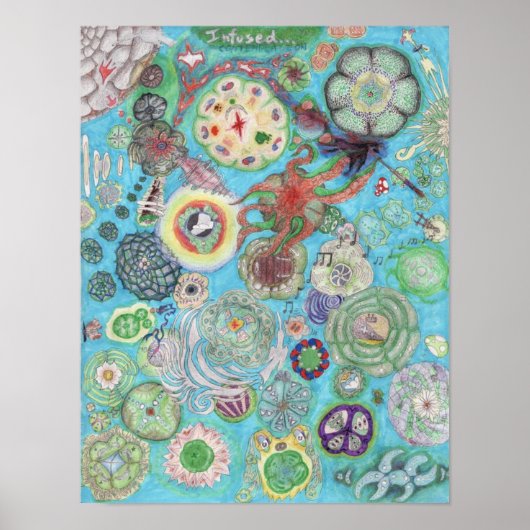 Kontemplation Poster (Vorne)