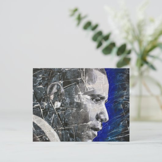 Kontemplation Postkarte (Stehend Vorderseite)