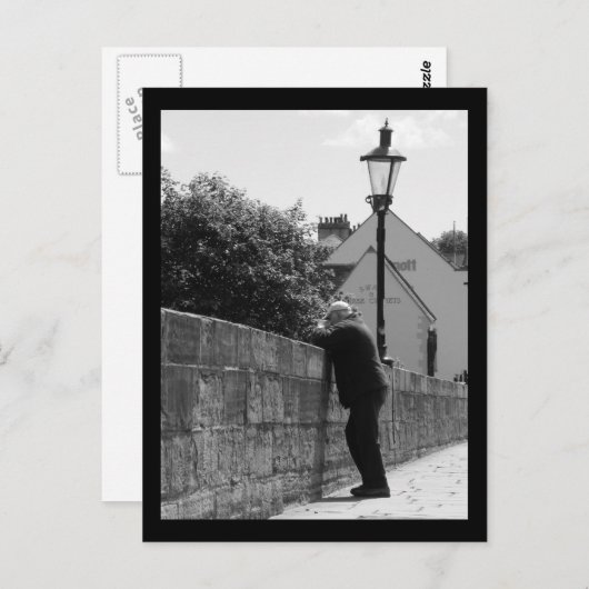 Kontemplation Postkarte (Vorne/Hinten)