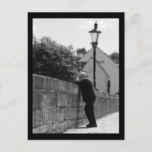 Kontemplation Postkarte (Vorderseite)