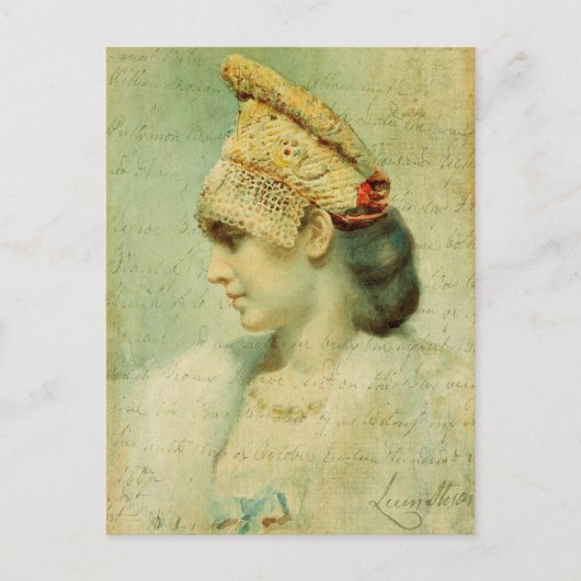 Kontemplation Postkarte (Vorderseite)