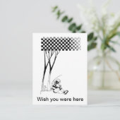 Kontemplationsfläche Postkarte (Stehend Vorderseite)