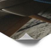 Kontemplative News Reader Poster (Ecke)