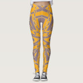 Kontempo-Box Senf Plane Leggings (Vorderseite)
