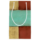 Kontempoare Küste mehrfarbige Malerei Kleine Geschenktüte (Vorderseite)