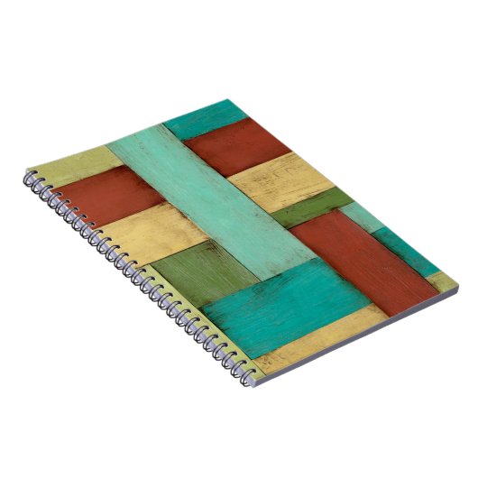 Kontempoare Küste mehrfarbige Malerei Notizblock (Rechte Seite)