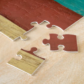 Kontempoare Küste mehrfarbige Malerei Puzzle (Seite)