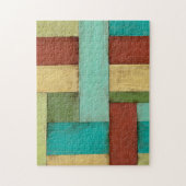 Kontempoare Küste mehrfarbige Malerei Puzzle (Vertikal)