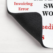 Konten empfängliche Swear Words Joke Geschenkidee Mousepad (Ecke)
