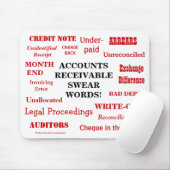 Konten empfängliche Swear Words Joke Geschenkidee Mousepad (Mit Mouse)