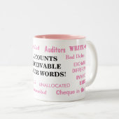 Konten empfängliche Swear Worte! Annoying Joke Zweifarbige Tasse (VorderseiteRechts)