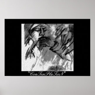 Kontenplation Poster