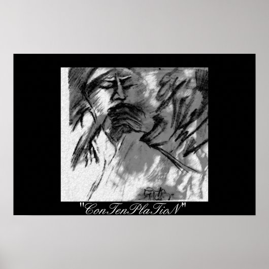 Kontenplation Poster (Vorne)