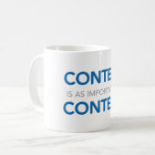 Kontext-Erinnerung-Tasse Kaffeetasse (Vorderseite Links)