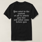 Kontext T-Shirt (Design vorne)