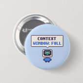 Kontextfenster: Vollständiger Lustiger AI-Pixel-Bu Button (Vorne & Hinten)