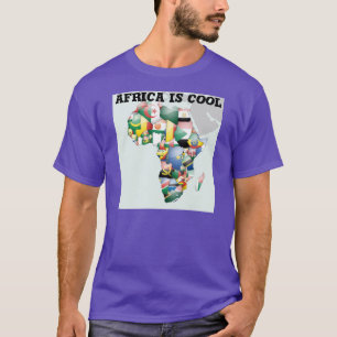 Kontinent Afrika Schöne Hallo Mama Afrika T-Shirt