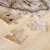 Kontinent Amerika Alte Karte Puzzle (Seite)