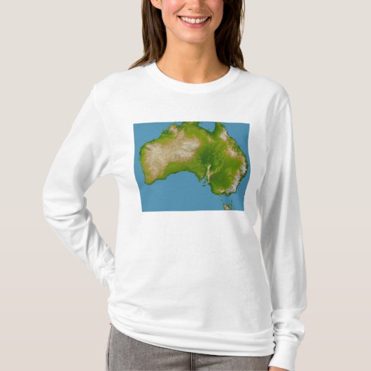Kontinent Australiens T-Shirt (Vorderseite)