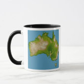 Kontinent Australiens Tasse (Links)