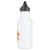 Kontinent von Afrika Edelstahlflasche (Rechts)