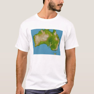 Kontinent von Australien T-Shirt