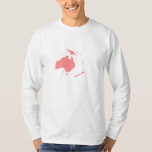 Kontinent von Australien T-Shirt