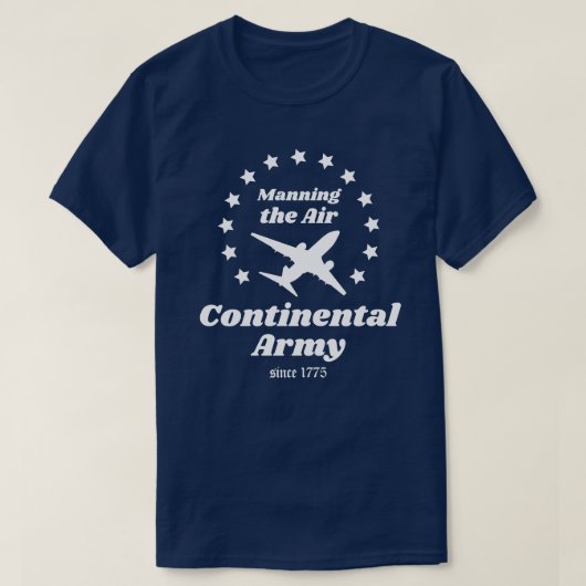 Kontinentale Armee, welche die Luft seit 1775 T-Shirt (Design vorne)