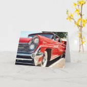 Kontinentale konvertierbare Gruß-Karte 1959 Karte (Gelbe Blume)