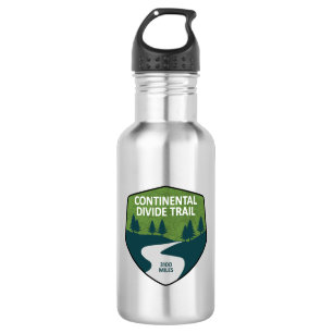 Kontinentaler Trennweg Edelstahlflasche