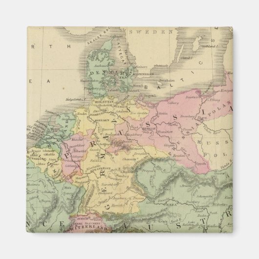 Kontinentaleuropa Magnet (Vorne)