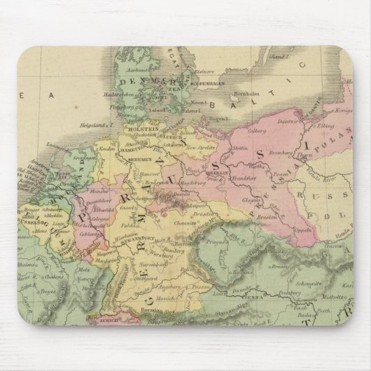 Kontinentaleuropa Mousepad (Vorne)