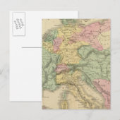 Kontinentaleuropa Postkarte (Vorne/Hinten)