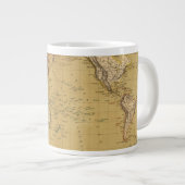 Kontinentalkarte Jumbo-Tasse (Vorderseite Rechts)