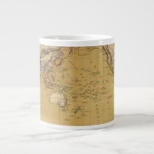 Kontinentalkarte Jumbo-Tasse (Vorderseite)